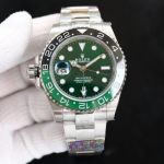 Clean Factory ROLEX GMT 3186/2836 Movement 40MM Green Watch